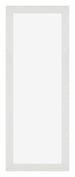 Mura MDF Cornice 33x98cm Blanco Mate Davanti | Yourdecoration.it
