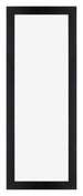 Mura MDF Cornice 33x98cm Negro Mate Davanti | Yourdecoration.it