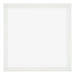 Mura MDF Cornice 35x35cm Bianco Spazzato Davanti | Yourdecoration.it