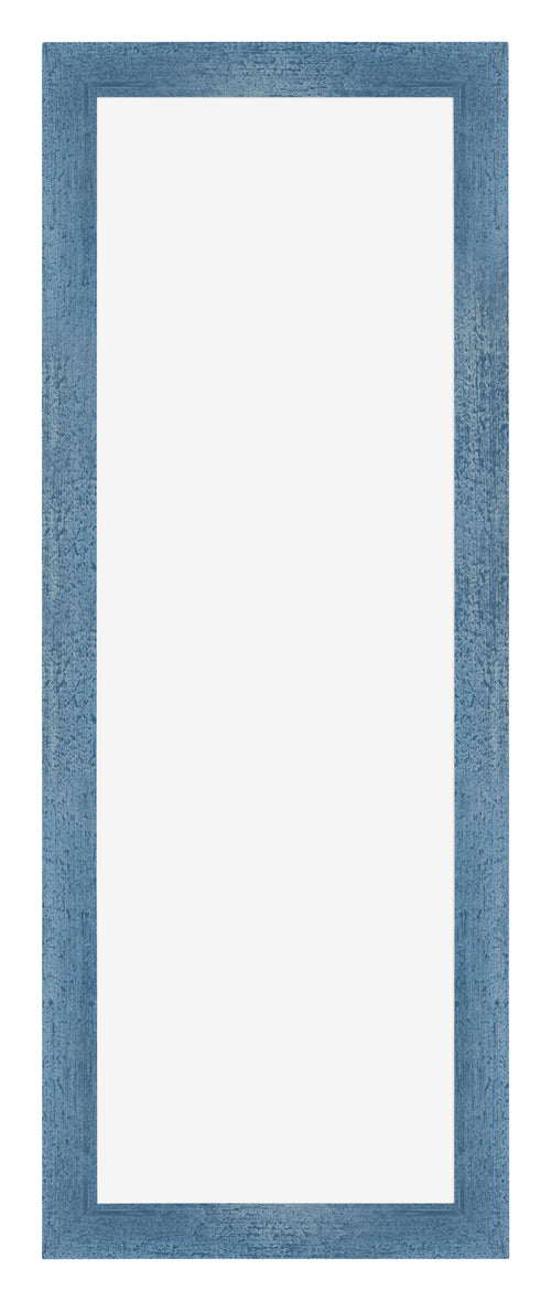 Mura MDF Cornice 37 5x98cm Blu Acceso Spazzato Davanti | Yourdecoration.it