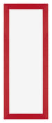 Mura MDF Cornice 37 5x98cm Rosso Davanti | Yourdecoration.it