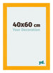 Mura MDF Cornice 40x60cm Giallo Davanti Dimensione | Yourdecoration.it