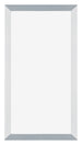 Mura MDF Cornice 40x70cm Alluminio Spazzolato Davanti | Yourdecoration.it