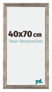 Mura MDF Cornice 40x70cm Metallo Vintage Davanti Dimensione | Yourdecoration.it
