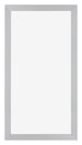 Mura MDF Cornice 45x80cm Argento Opaco Davanti | Yourdecoration.it