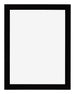 Mura MDF Cornice 46x61cm Negro Muy Brillante Davanti | Yourdecoration.it