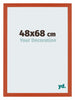 Mura MDF Cornice 48x68cm Metallo Vintage Davanti Obliquo | Yourdecoration.it