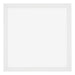Mura MDF Cornice 60x60cm Bianco Lucente Davanti | Yourdecoration.it