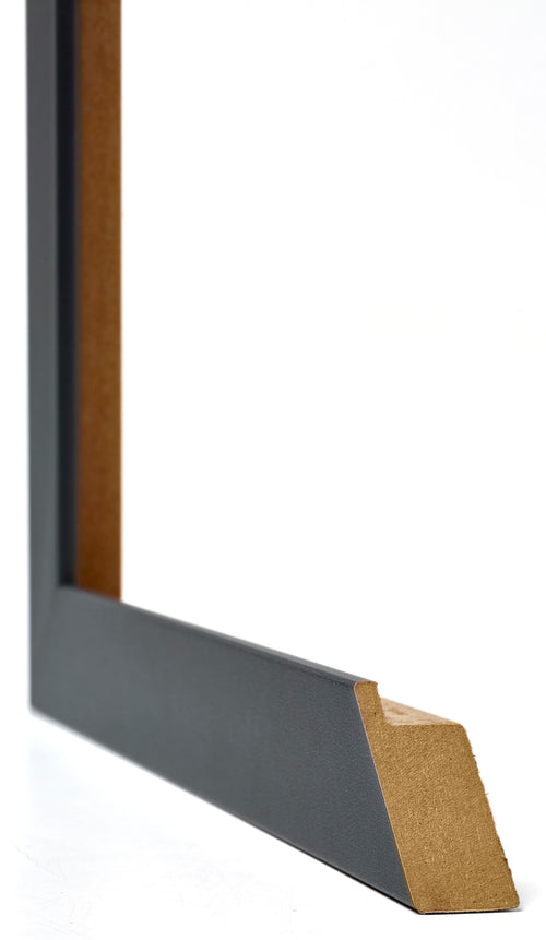 Mura MDF Cornice 67x98cm Grigio Dettaglio Intersezione | Yourdecoration.it