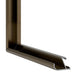 New York Alluminio Cornice 25x35cm Struttura Noce Dettaglio Intersezione | Yourdecoration.it