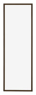 New York Alluminio Cornice 33x98cm Struttura Noce Davanti | Yourdecoration.it