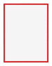 New York Alluminio Cornice 36x48cm Rosso Ferrari Davanti | Yourdecoration.it