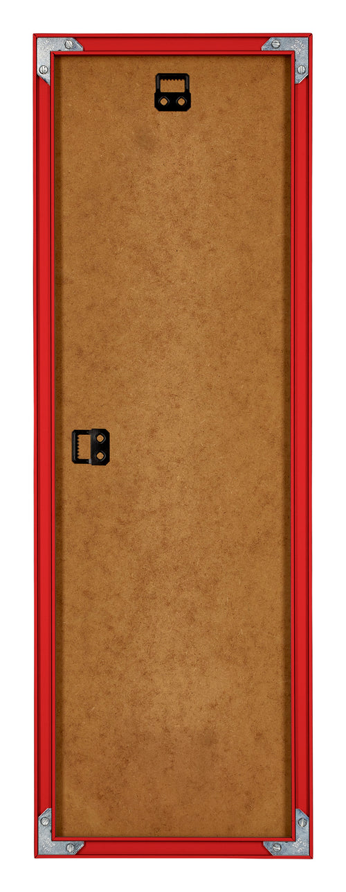 New York Alluminio Cornice 37 5x98cm Rosso Ferrari Retro | Yourdecoration.it