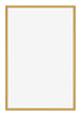 New York Alluminio Cornice 40x60cm Oro Lucido Davanti | Yourdecoration.it