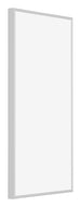 New York Alluminio Cornice 45x80cm Argento Opaco Davanti Obliquo | Yourdecoration.it