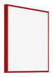 New York Alluminio Cornice 50x50cm Rovere Rustico Davanti Obliquo | Yourdecoration.it