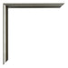New York Alluminio Cornice 60x60cm Struttura Mercurio Dettaglio Angolo | Yourdecoration.it