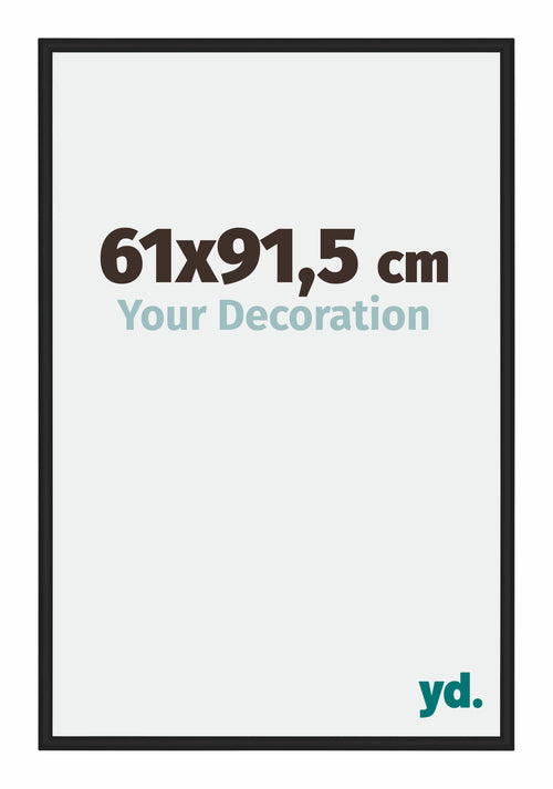 New York Alluminio Cornice 61x91-5cm Nero Opaco Davanti Dimensione | Yourdecoration.it
