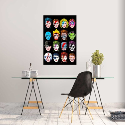Poster Butcher Billy The Floating Heads Of David 61x91 5cm GPE5976 2 | Yourdecoration.nl