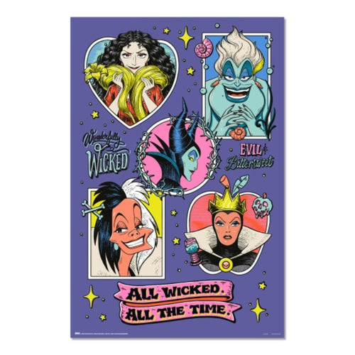 Poster Disney Villains 61x91 5cm GPE5948 | Yourdecoration.nl