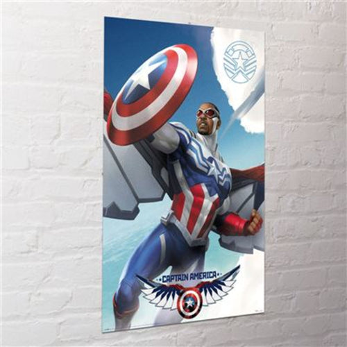 Poster Marvel Captain America Flying 61x91 5cm PP2404917 2 | Yourdecoration.it