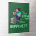 Poster Minecraft Grow Your Happinenss 40x50cm MPP2402265 2 | Yourdecoration.it