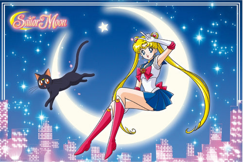 Poster Sailor Moon Luna 91 5x61cm GBYDCO715 | Yourdecoration.it