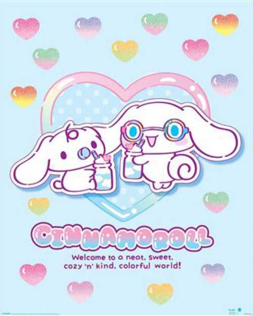 Poster Sanrio Cinamoroll Candies 40x50cm MPP2501446 | Yourdecoration.it