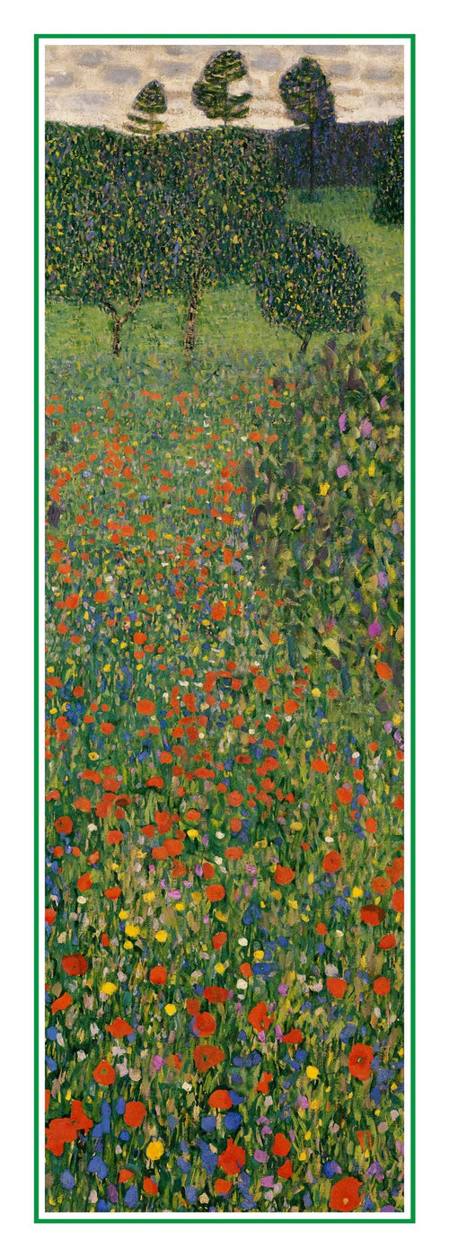 Stampa Artistica Gustav Klimt Poppy Field 25x70cm GK 44S PGM | Yourdecoration.it
