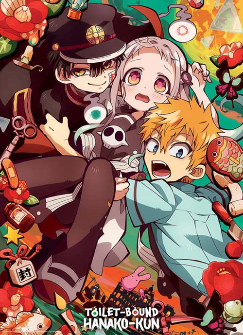 ABYstyle Toilet-Bound Hanako-Kun Kamome Academy Poster 38x52cm | Yourdecoration.it