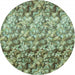 D1 024 Komar Greenery Carta Da Parati In Tessuto Non Tessuto 125X125cm Rotonda | Yourdecoration.it