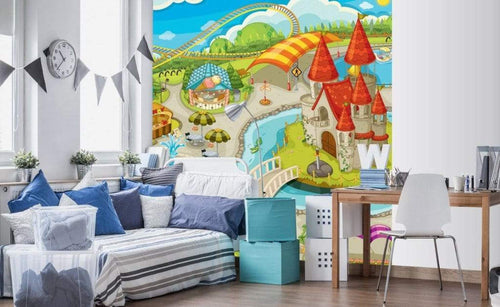 Dimex Beautiful Park Carta Da Parati In Tessuto Non Tessuto 225X250cm 3 Strisce Ambiente_Ff40278D F162 495F B9E5 0C139893736C | Yourdecoration.it