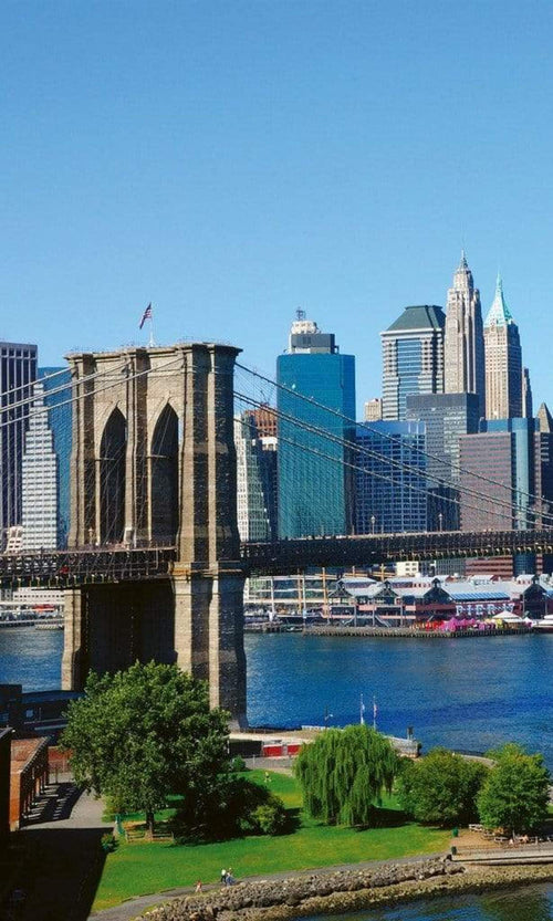 Dimex Brooklyn Bridge 1 Carta Da Parati In Tessuto Non Tessuto 150X250cm 2 Strisce_24A41555 D71F 4Cb1 9A33 558Ba8Fdf811 | Yourdecoration.it