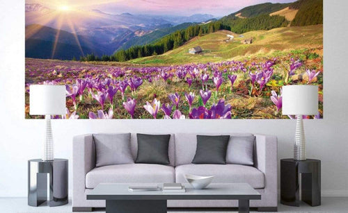 Dimex Crocuses At Spring Carta Da Parati In Tessuto Non Tessuto 375X150cm 5 Strisce Ambiente_98568C44 Bcab 4A1E 8957 995Ce5E4646B | Yourdecoration.it