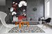 Dimex Flowers On Black Carta Da Parati In Tessuto Non Tessuto 150X250cm 2 Strisce Ambiente_48Bcb19A 99Ba 4625 95B0 6C24D15Ed2B8 | Yourdecoration.it