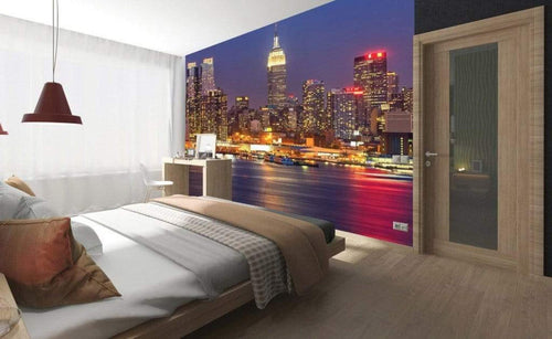 Dimex Manhattan At Night Carta Da Parati In Tessuto Non Tessuto 225X250cm 3 Strisce Ambiente_8Ac08Ff8 F4D3 4Ccb B3D2 581C419B440A | Yourdecoration.it
