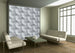 Dimex Modern Ornamet Carta Da Parati In Tessuto Non Tessuto 225X250cm 3 Strisce Ambiente | Yourdecoration.it
