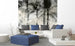 Dimex Palm Trees Abstract Carta Da Parati In Tessuto Non Tessuto 225X250cm 3 Strisce Ambiente | Yourdecoration.it