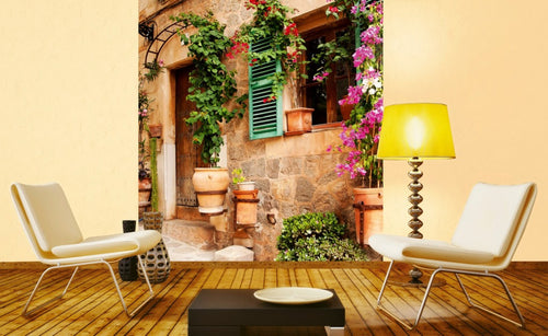 Dimex Street Garden Carta Da Parati In Tessuto Non Tessuto 225X250cm 3 Strisce Ambiente | Yourdecoration.it