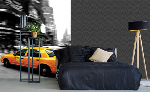 Dimex Taxi Carta Da Parati In Tessuto Non Tessuto 225X250cm 3 Strisce Ambiente | Yourdecoration.it