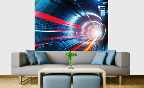 Dimex Tunnel Carta Da Parati In Tessuto Non Tessuto 225X250cm 3 Strisce Ambiente | Yourdecoration.it