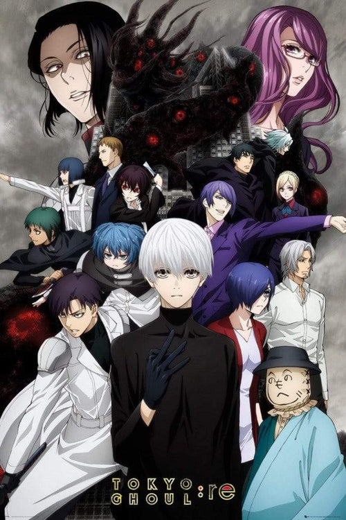 GBeye Tokyo Ghoul RE Key Art 3 Poster 61x91,5cm | Yourdecoration.it