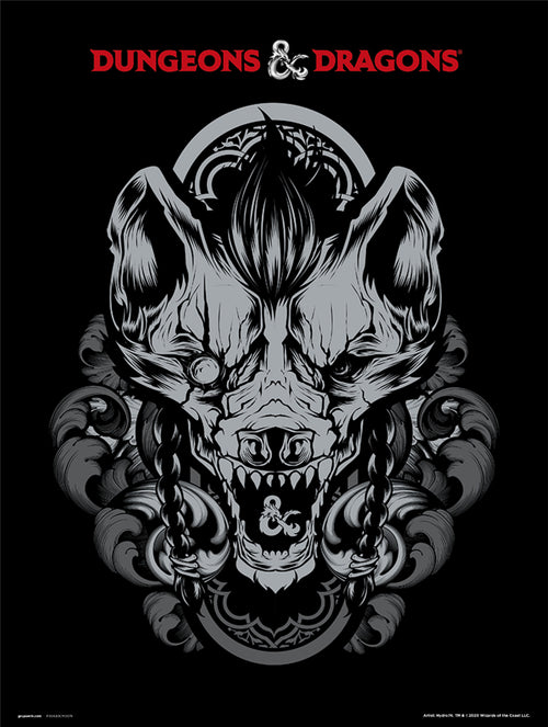 grupo erik dungeons and dragons gnoll stampa artistica 30x40cm | Yourdecoration.it