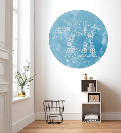 komar_vlies_carta da parati_DD1_025_Star_Wars_AT_AT_ambiente | Yourdecoration.it