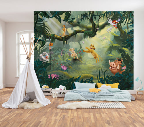 komar_vlies_carta da parati_IADX7_004_Lion_King_Hakuna_Matata_ambiente | Yourdecoration.it