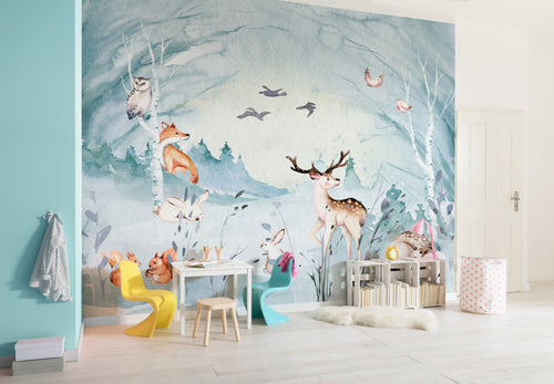 komar_vlies_carta da parati_IAX7_0038_Animal_Sleepover_ambiente | Yourdecoration.it