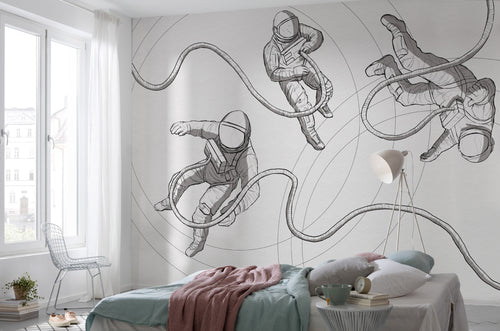 komar_vlies_carta da parati_IAX8_0015_Extraordinary_Astronauts_ambiente | Yourdecoration.it