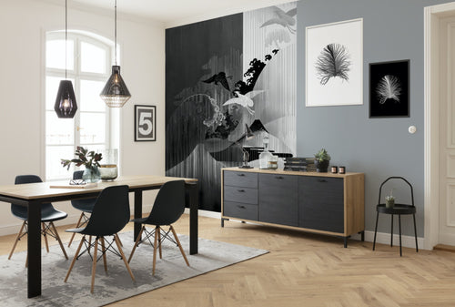 komar_vlies_carta da parati_INX4_018_Yin_Yang_ambiente | Yourdecoration.it