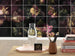 komar_vlies_carta da parati_INX8_080_Tiles_Flowers_details | Yourdecoration.it
