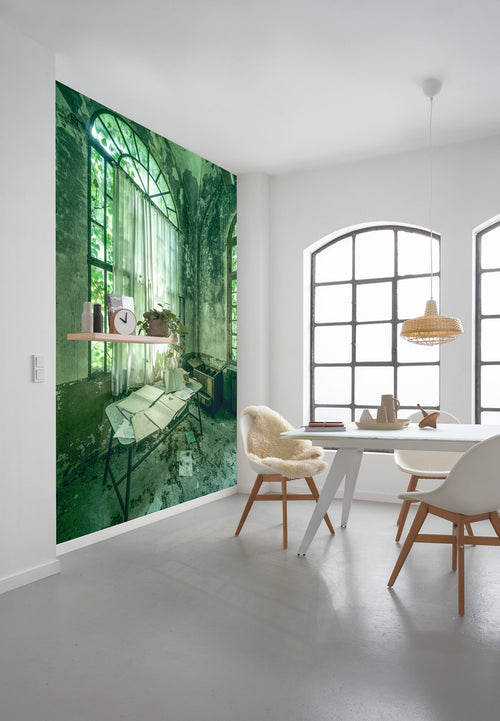 komar_vlies_carta da parati_SHX4_145_Stanza_Verde_ambiente | Yourdecoration.it
